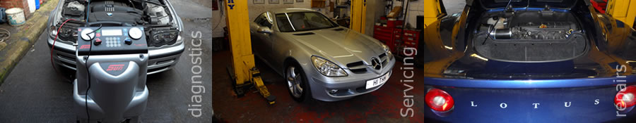 Diagnostics | Servicing | Repairs |  MOT's